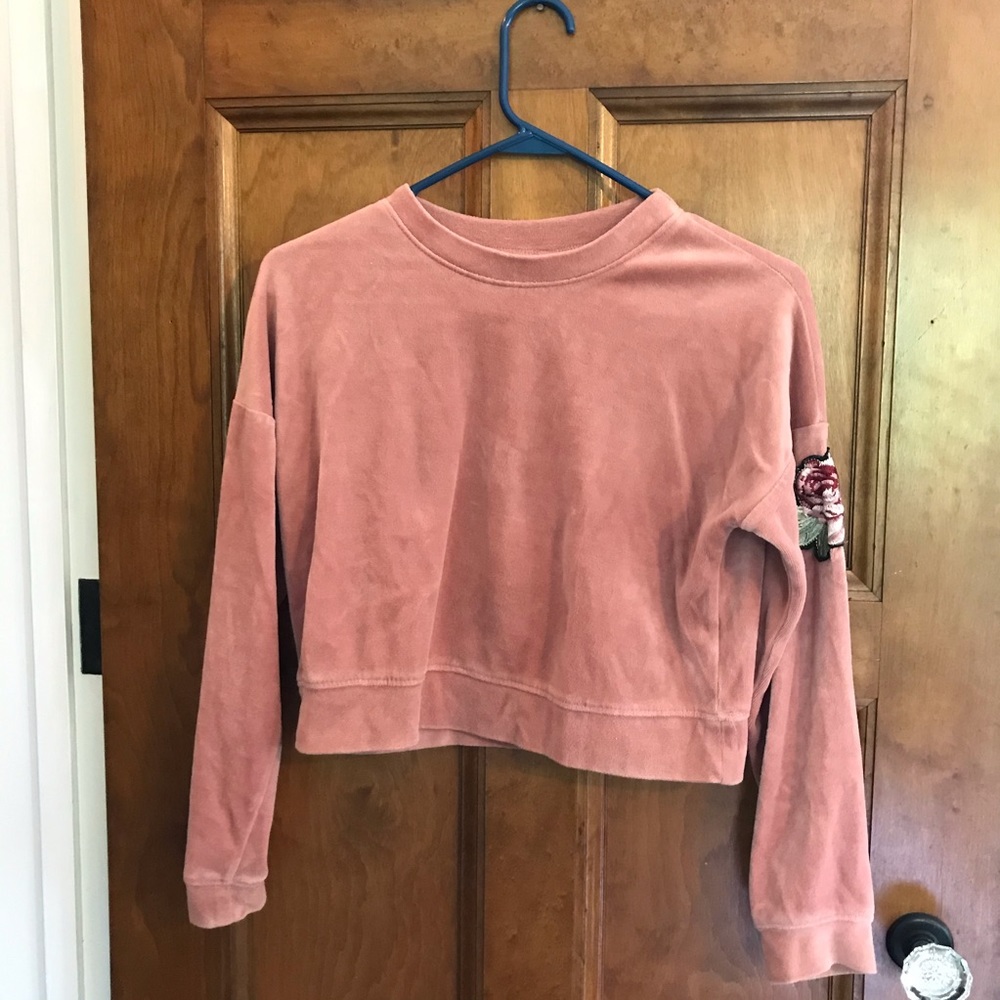 velvet sweater